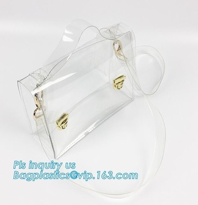 El PVC Tote Bag, la bolsa de asas reflexiva del hombro del laser de la PU del Pvc del rayo gamma de Kalemlik del holograma, playa del bolso del hombro del bolso debe