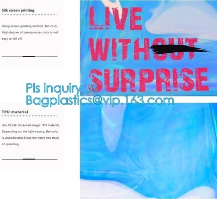 el bolso cosmético del PVC de la mujer de la señora, forma los bolsos del PVC del plástico transparente para las mujeres, bolso cosmético del PVC de los bolsos, MANIJA, CARRIE
