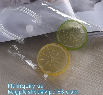 cubos que embalan bebé del bolso del bolso del almacenamiento del viaje del artículo de tocador del bolso de la playa del viaje cosmético del bolso y serie de la momia, embrague transparente de DIY