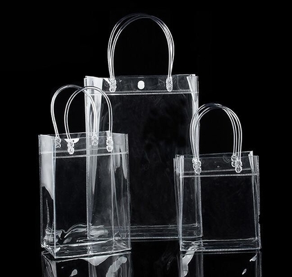 El bolso claro del PVC de la playa del verano/la bolsa de asas transparente, gelatina a las mujeres transparentes Shoulde del caramelo del PVC de la playa material del color