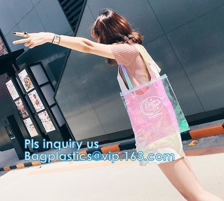 Señora Shoulder Sling Bag del PVC con la sola correa, bolso del pvc del vinilo, la bolsa de mensajero Ca de las mujeres de los bolsos de las compras del hombro
