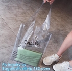 el pvc del vinilo zippered el bolso de compras para el uso casero/diario, lleva - el bolso de compras amistoso resistente del PVC de Eco, GIF transparente de encargo
