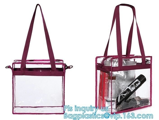 Bolso popular para las mujeres, bolso adolescente amistoso del Pvc del claro de la moda de Eco, pared popular del hombro del claro de la PU de la señora del bolso