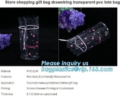 la organza de la promoción imprimió el bolso de empaquetado del regalo del mini del bolso el 100% caramelo plástico biodegradable del PVC, promocional o el advertisi