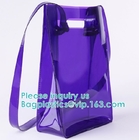 Vinilo impermeable promocional biodegradable de Cosmeti de los bolsos que hacen compras del hombro de la mochila