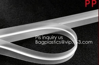 Bolsa de PP/PE/PVC/EVA Plastic Flange Zipper For, prensa plástica de los PP para cerrar la cremallera reconectable del reborde para la cremallera estándar Po