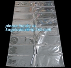 Metalizado coloqúese encima del bocado de la bolsa que empaqueta el papel de aluminio laminado flexible