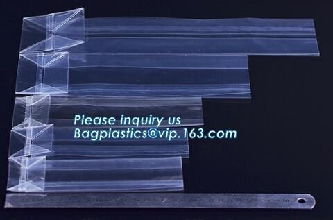bolso inferior plano del opp del bloque cuadrado de Crystal Clear Cello Bags del polipropileno, packag inferior cuadrado del bagease del bolso del violoncelo del opp del caramelo