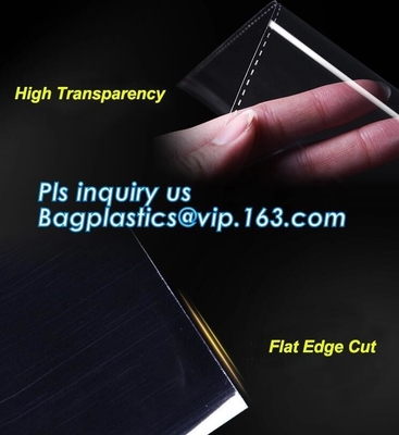 Bolsos de empaquetado del celofán plástico de CPP/PET para la ropa, bagplasti barato biodegradable del bagease de los portatrajes plásticos de OPP CPP