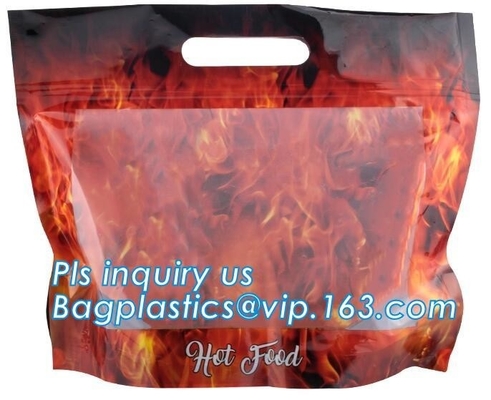 bolso del pollo frito, bolso de empaquetado del pollo asado, bolso caliente del pollo asado, bolso pouching del almacenamiento para Fried Chicken