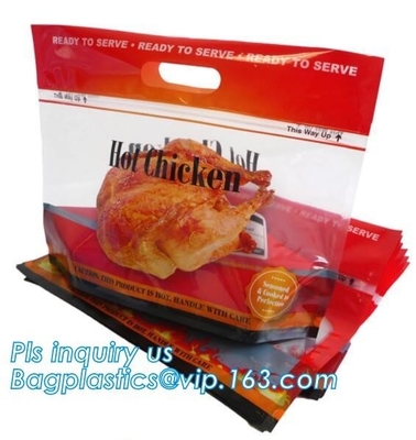 bolso del pollo frito, bolso de empaquetado del pollo asado, bolso caliente del pollo asado, bolso pouching del almacenamiento para Fried Chicken