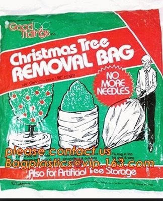 Bolso adornado artificial del árbol de la Navidad impermeable grande del retiro de la promoción, 10 pies del árbol de navidad del retiro del regalo de packag de los bolsos