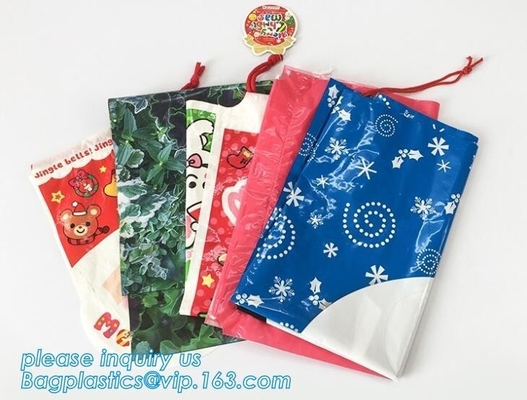 La invitación gigante del regalo de la Navidad despide bolsos plásticos enormes de los juguetes, despide los bolsos plásticos enormes de los juguetes, Toy Gift Sacks Merry Xmas grande S