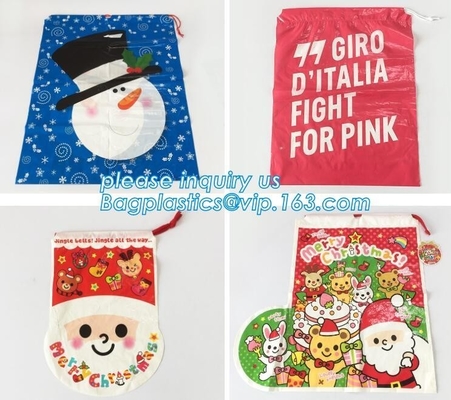 La invitación gigante del regalo de la Navidad despide bolsos plásticos enormes de los juguetes, despide los bolsos plásticos enormes de los juguetes, Toy Gift Sacks Merry Xmas grande S