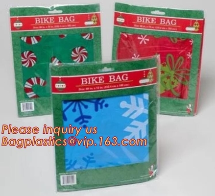 Regalo plástico gigante Papá Noel polivinílico de Toy Drawstring Storage Packing Bag del regalo