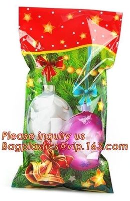 bolso gigante para los presentes que embalan, 35" del regalo de la moda del Año Nuevo bolso afortunado del regalo gigante de la Navidad de la tela del saco del X.25” Papá Noel en bulto