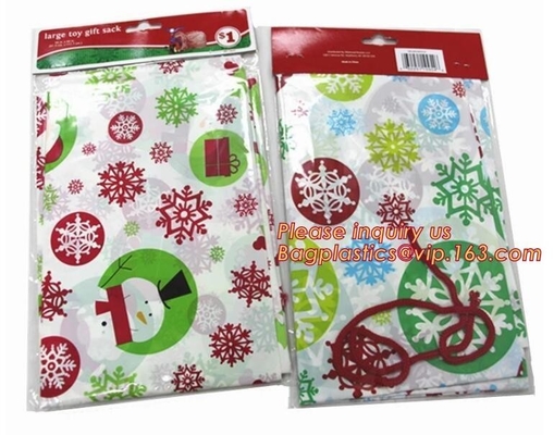 bolso gigante para los presentes que embalan, 35" del regalo de la moda del Año Nuevo bolso afortunado del regalo gigante de la Navidad de la tela del saco del X.25” Papá Noel en bulto