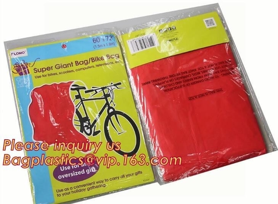 bolso gigante para los presentes que embalan, 35" del regalo de la moda del Año Nuevo bolso afortunado del regalo gigante de la Navidad de la tela del saco del X.25” Papá Noel en bulto