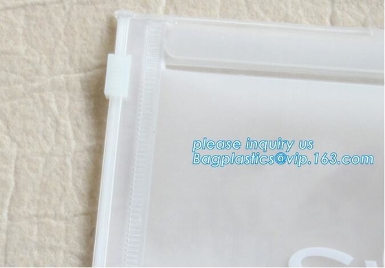 Bolso para el paquete de la ropa interior, bolso de la suspensión de /PVC del bolso del gancho del PVC bag/PVC de la cremallera del embalaje plástico del PVC con la suspensión clara del bolso de la suspensión