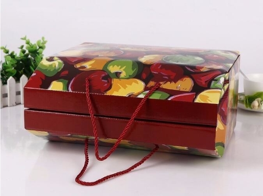 Caja de papel plegable para el embalaje cosmético, caja plegable blanca de lujo grande del panel duro magnético de lujo de papel del regalo que hace compras para