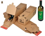 caja de empaquetado modificada para requisitos particulares de lujo de la cartulina de vino del regalo de papel de la botella, magnético blanco del mate de lujo rígido plegable plegable