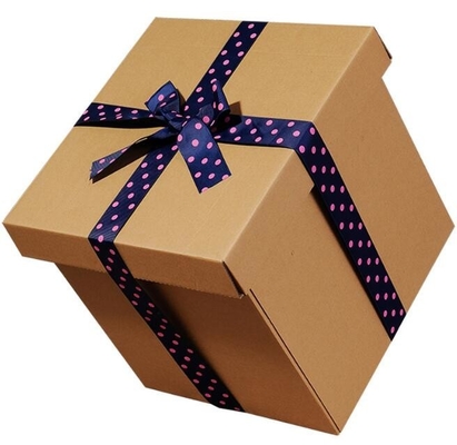 El empaquetado de madera de papel DE LUJO del papel de la boda de la caja de regalo encajona la boda plegable plana del regalo de la cartulina, fla del papel del plegamiento del imán