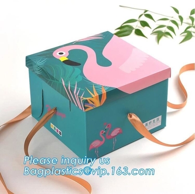 caja de zapatos de empaquetado del cajón del lujo de la cartulina del papel acanalado, caja de papel plegable que embala la fábrica de lujo de la caja de regalo del imán para