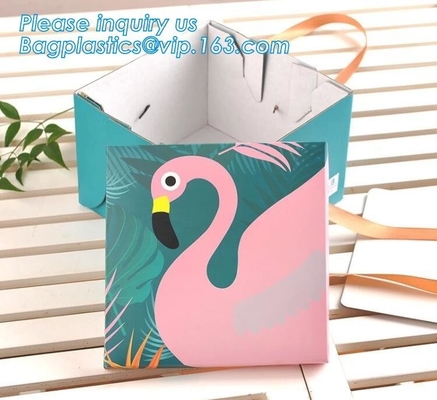 caja de zapatos de empaquetado del cajón del lujo de la cartulina del papel acanalado, caja de papel plegable que embala la fábrica de lujo de la caja de regalo del imán para