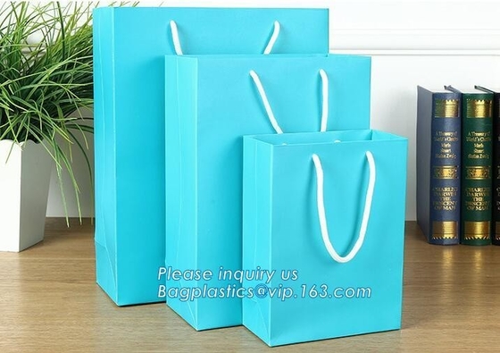 Bolso respetuoso del medio ambiente de la flor de papel de Kraft, bolsa del papel de la flor que embala, bolso que lleva del regalo, tendero de la ropa de la vida de Customcolor