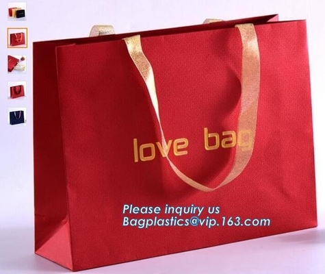 Bolsas de lujo, bolsa de impresión de lujo del modelo de encargo con la manija, bolsos 8x4.75x10.5&amp;quot del regalo; - sueño del bolso 25pcs