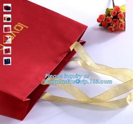 Bolsas de lujo, bolsa de impresión de lujo del modelo de encargo con la manija, bolsos 8x4.75x10.5&amp;quot del regalo; - sueño del bolso 25pcs