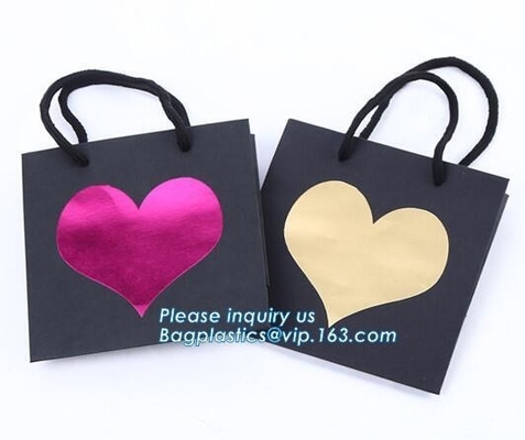 bolsa de papel iridiscente de las bolsitas blancas de lujo, China que imprime el bolso de papel torcido de lujo de la manija de la fabricación, bagplastics, packa