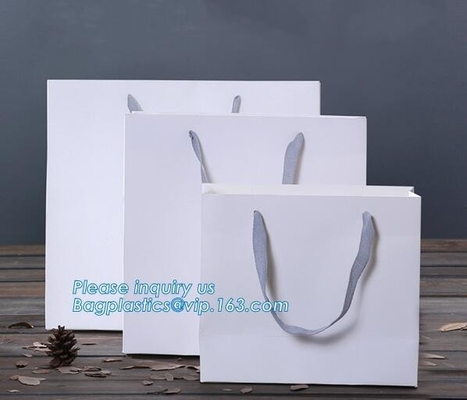 el arte marrón de encargo blanco de lujo del diseño recicla el portador de la botella de vino que las compras del regalo del bolso de la Navidad que embalaban imprimieron Kraft pap