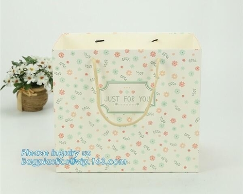 la bolsa de papel de lujo, bolsa de papel al por mayor de la promoción, regalo de papel de lujo empaqueta el bolso de papel del partido de la bolsa, bagease pac