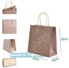 Empaquetado al por menor de lujo modificado para requisitos particulares de Eco, empaquetado de la bolsa de papel del regalo