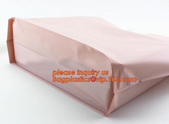 Bolso de basura plástico de encargo de la cinta del drenaje del HDPE biodegradable para la basura, aduana plástica del bolso de lazo del drawtape industrial