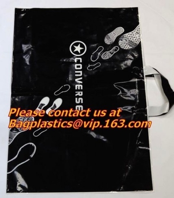 bolso suave biodegradable con mejores ventas con los certificados del hogar ASTM D6400 del estiércol vegetal de la AUTORIZACIÓN de EN13432 BPI, bagease, bagplas de la manija del lazo