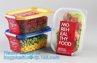 Caja fresca modificada para requisitos particulares de Eco del uso de la microonda del envase 1250ML del vacío hermético amistoso seguro de la comida, comida fresca Containers/Fr de la caja