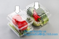Envase de comida de empaquetado de la ampolla, envase disponible de la ensalada de fruta de la ampolla, caja plástica de la fruta de la ampolla/envase/fruta