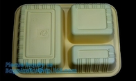 La categoría alimenticia de los compartimientos ampolla la bandeja congelada y de la microonda plástica de la bola de masa hervida, embalando a Tray Disposable Food Plastic Package