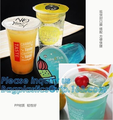 Taza plástica disponible con la tapa de los PP, taza plástica disponible 32Oz Pp/Pet/Ps, taza del animal doméstico, Disposabl de los PP de la pared gruesa del moldeo por inyección