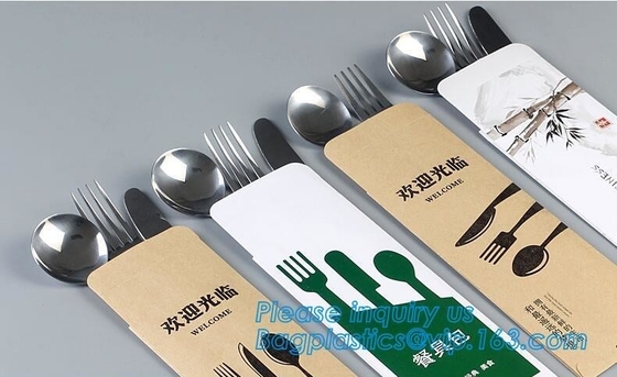 Tipo clásico cultery de acero inoxidable fijado con la manija plástica, cultery de acero inoxidable del diseño de la moda con los di negros de la manija