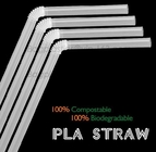Paja no plástica biodegradable biodegradable del PLA de la paja de beber del almidón el 100% del strawCorn de la paja del PLA,