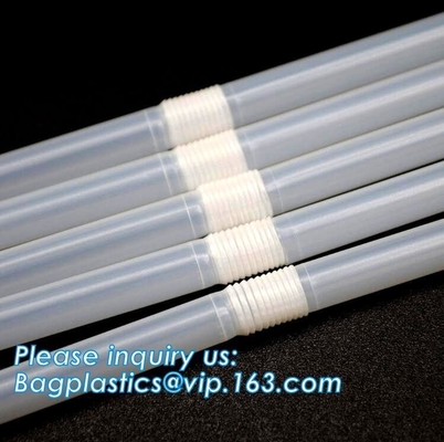Paja biodegradable plástica del PLA que bebe paja favorable al medio ambiente del PLA de la paja disponible la bio, BI reciclado el 100% de la paja del PLA
