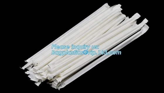 Paja biodegradable plástica del PLA que bebe paja favorable al medio ambiente del PLA de la paja disponible la bio, BI reciclado el 100% de la paja del PLA