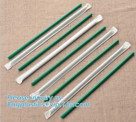 PLA abonable plástico disponible de Straw Biodegradable Flexible que bebe a Straw Wholesale, comp biodegradables respetuosos del medio ambiente