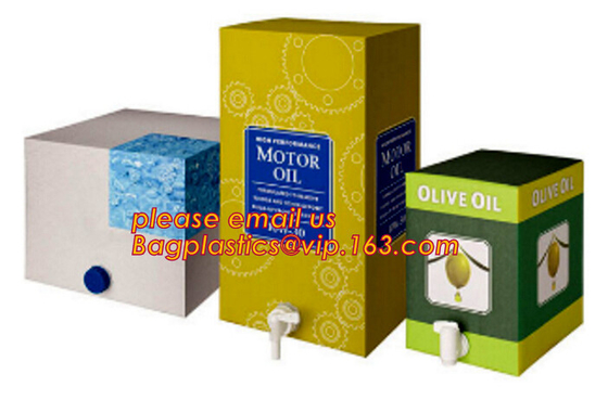 La bolsa de plástico aséptica de Juice Water Red Wine Pack de la leche del jabón en caja 5 L con el golpecito del canalón, bolso plástico del vino de la válvula de 2L 3L 5L en caja