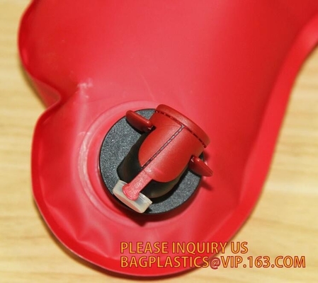 bolso que embala del jugo fresco de la sandía de 5L 220L en caja con la válvula automática del canalón barato, bolso del canalón/fruta fresca Juice Packing D