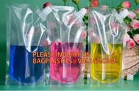 Del levantar bolso de Juice Drink Packaging Spout Pouch de la fruta/Juice Doypack With Spout Cap líquidos de encargo plásticos reutilizables PACKA