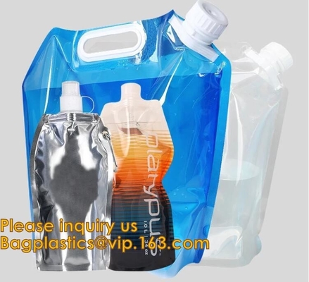 Agua reciclable de lujo Juice Drink, empaquetado mate de la bebida del bolso de la bolsa del canalón del ALMACENAMIENTO de los ALIMENTOS PARA NIÑOS del diseño ECO del OEM de la barra de labios